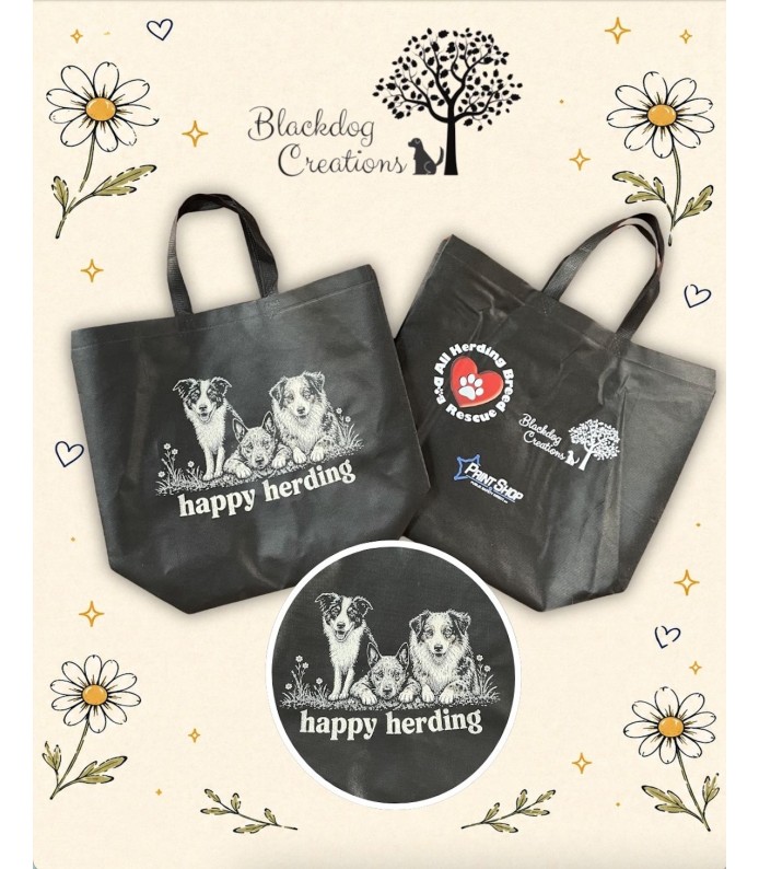 HAPPY HERDING FUNDRAISING Event - Custom, LTD Edition Totes